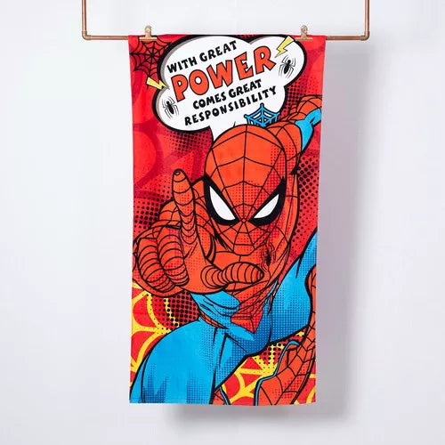 Toalla Playa 70x140 Spiderman Power